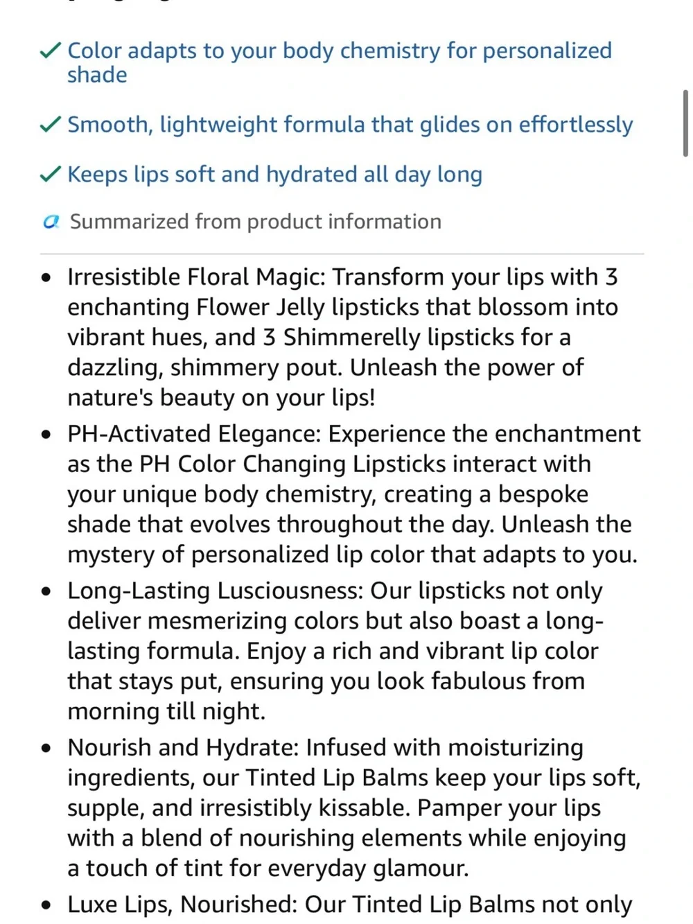 Floral Jelly Lipstick - Pink Shades